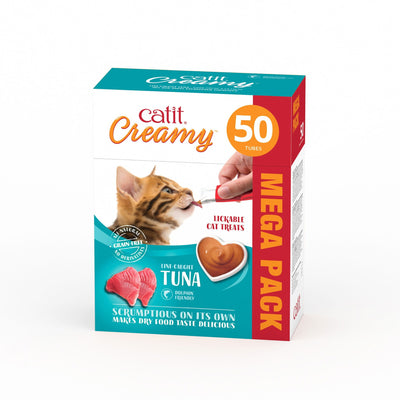 Catit Creamy Tuna Mega Pack 50x10g