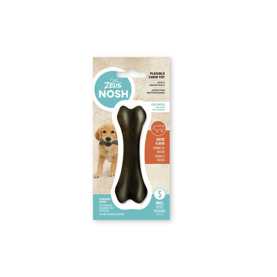 Zeus Nosh Flexible Chew Bone Bacon Flavour Small