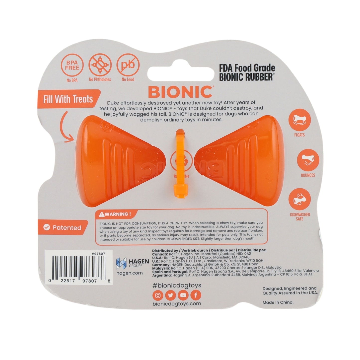 BIONIC Bone Small 9.5cm (3.5in)