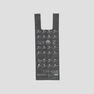 Adios Plastic 8 rolls in Grey (120 bags) - Handle on a Roll