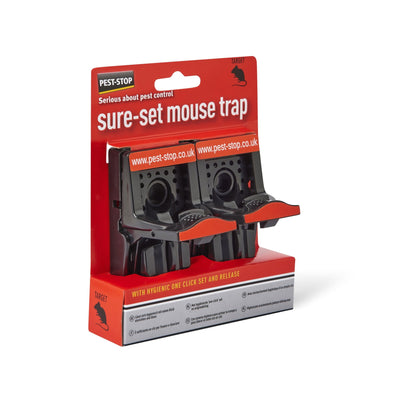 Sure-Sure Plastic Mouse Trap (Twin Pack)