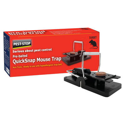 Pre-Baited Ready to use Quick-Snap Mouse Trap