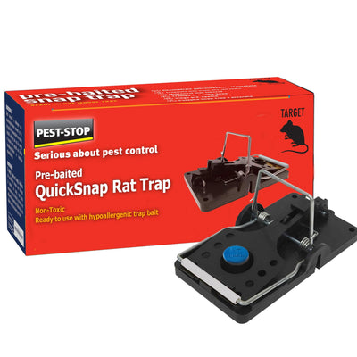 Pre-Baited Ready to use Quick-Snap Rat Trap