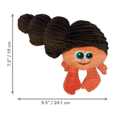 KONG Cuteseas Rufflez Hermit Crab Small/Medium