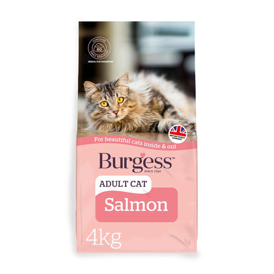 Burgess Cat Rich in Salmon 4kg