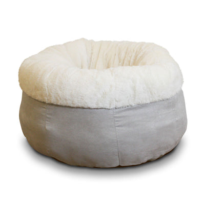 Petsentials Luxury Pet Bed Light Grey L48 X W25 X H25cm