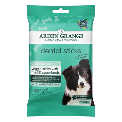 Arden Grange Dental sticks with mint & superfoods 7 Pack