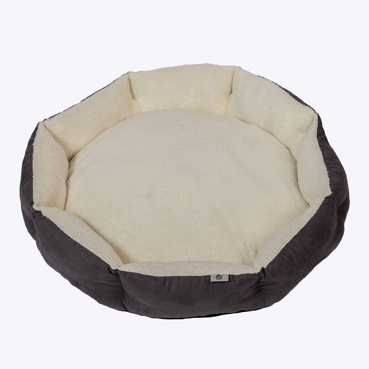 Danish Essentials Quilted Bed Charcoal Large