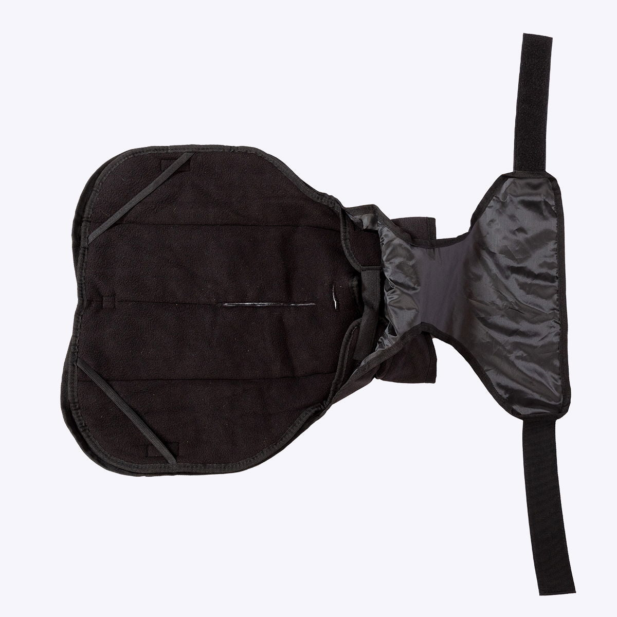3-In-1 Dog Coat Black Medium 41cm
