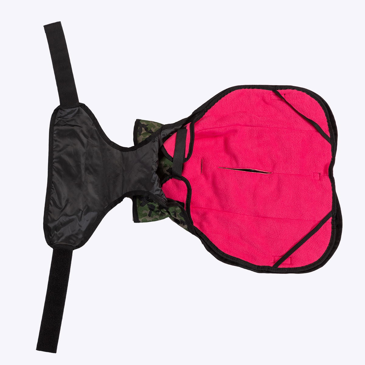 3-In-1 Dog Coat Camo/Pink Large 49cm