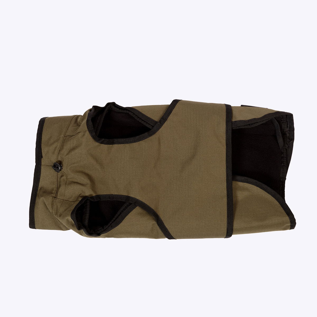 3-In-1 Dog Coat Olive Large 49cm