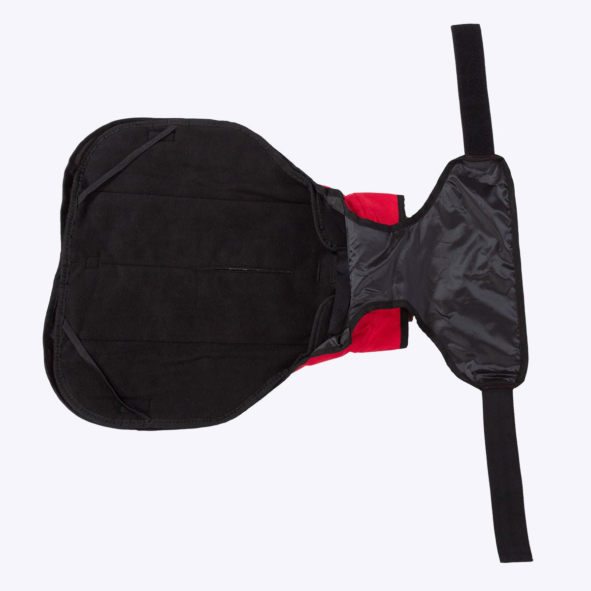 3-In-1 Dog Coat Red Medium 41cm