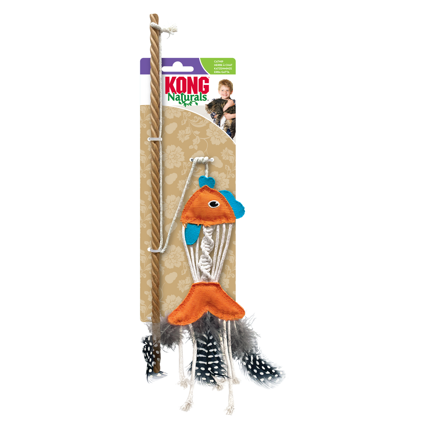 KONG Naturals® Teaser Fish