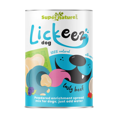 Lickeez Beef Enrichment Spread Mix for Dogs 290g
