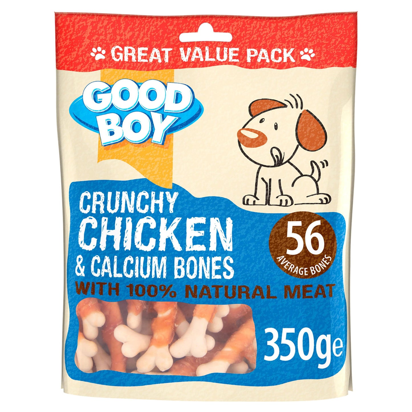 Good Boy Chicken Calcium Bones 350g