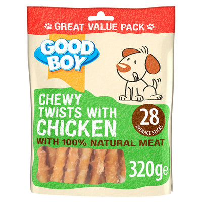 Good Boy Chicken Twists 320g