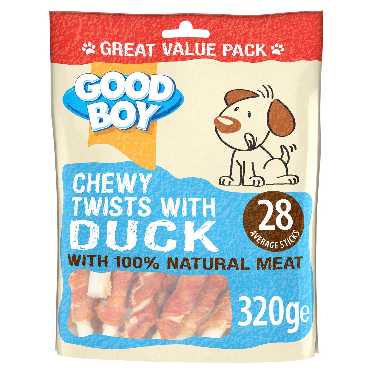 Good Boy Duck Twists 320g