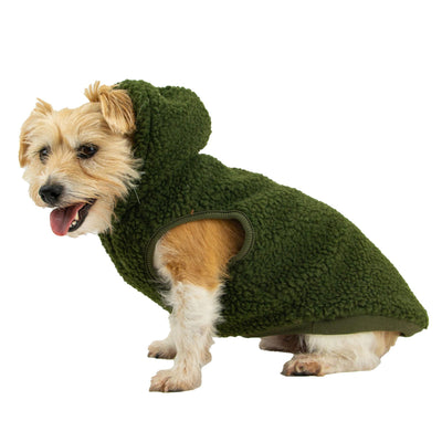 Teddy Sherpa Fleece Green Medium