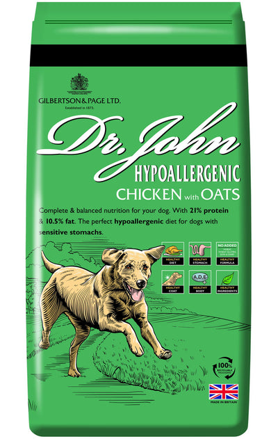 Dr John Hypoallergenic Chicken with Oats 4kg