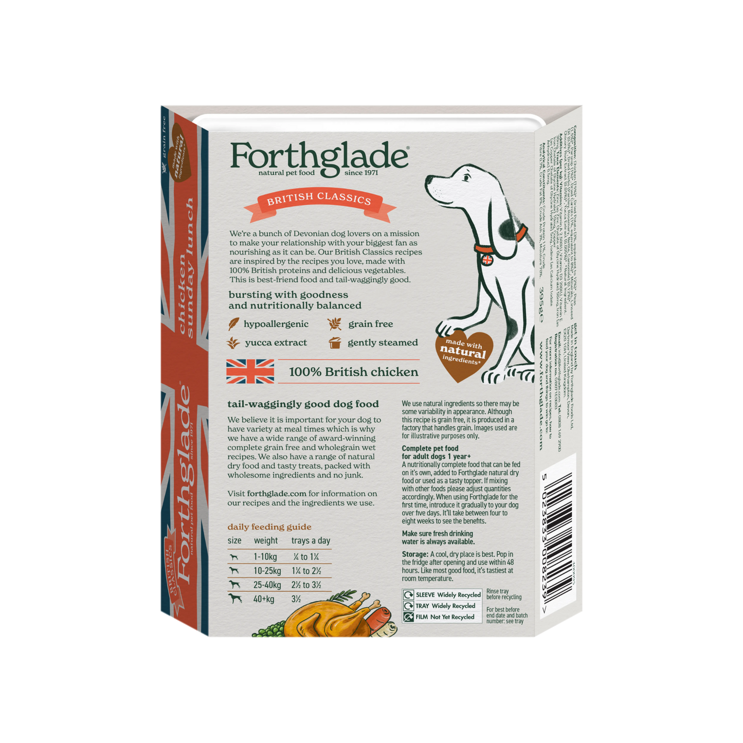 Forthglade Classics Chicken Sunday Lunch 395g