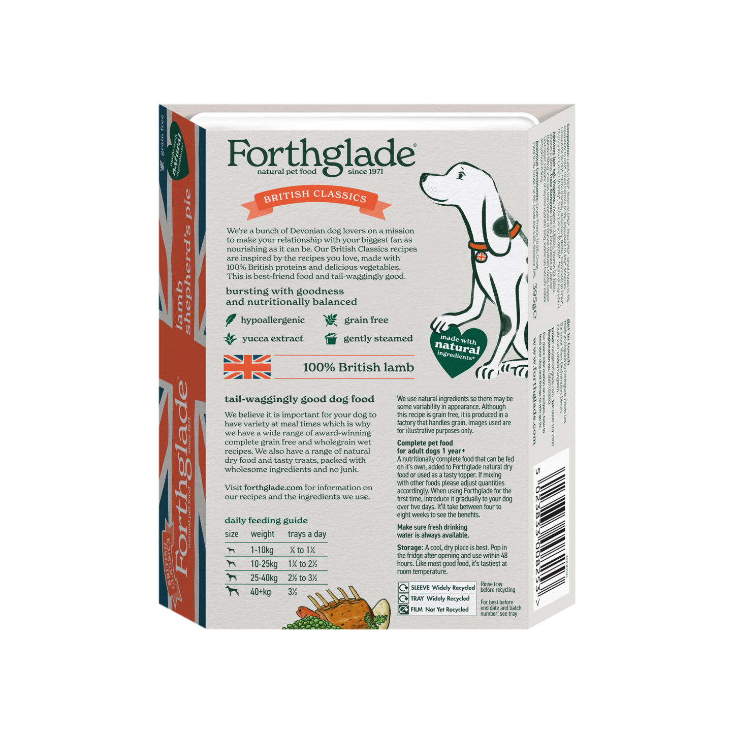 Forthglade Classics Lamb Shepherds Pie 395g