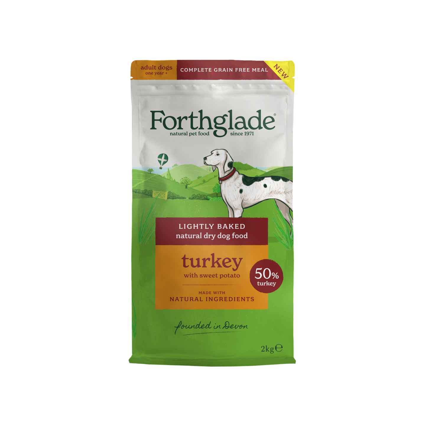 Forthglade Lightly Baked Turkey 2kg