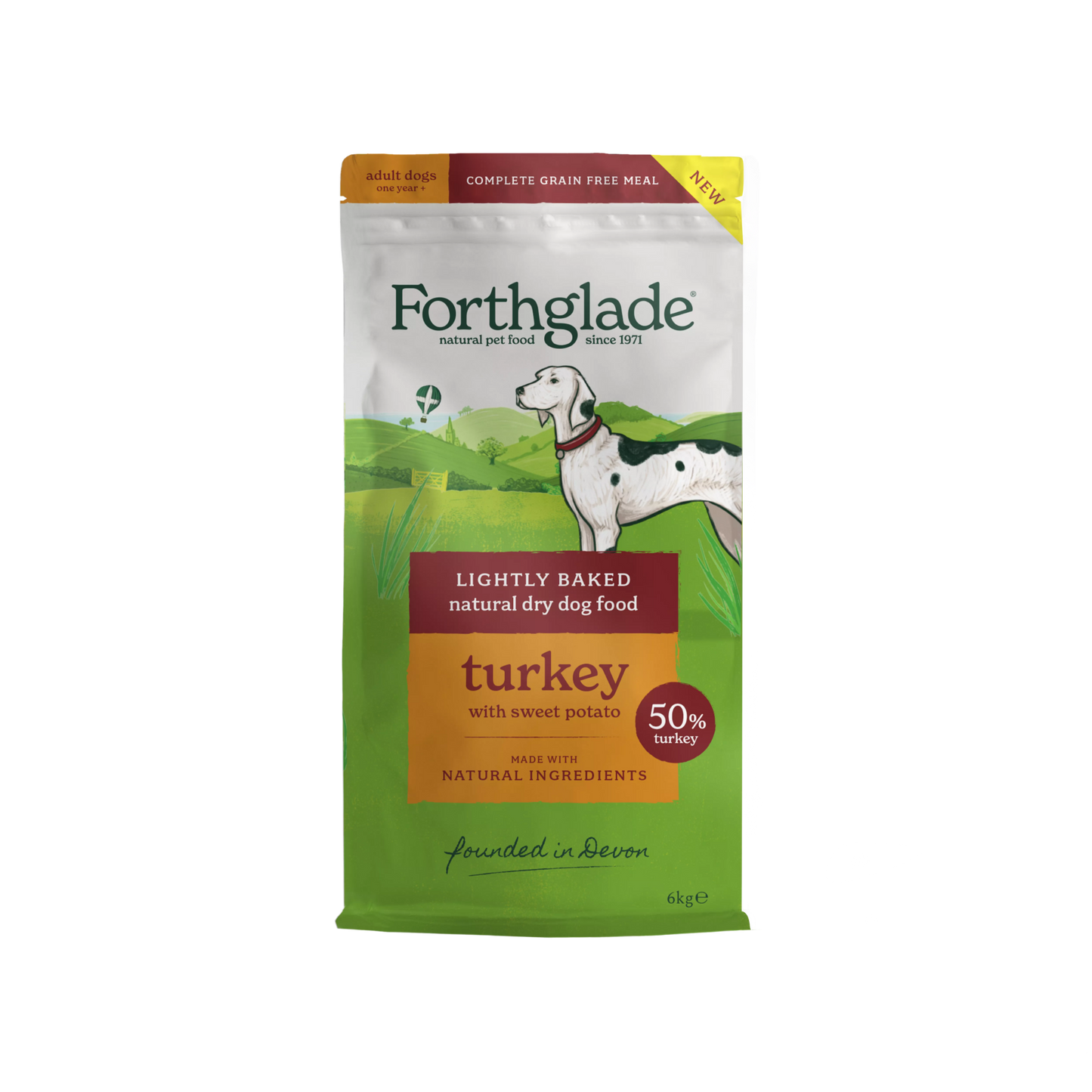Forthglade Lightly Baked Turkey 6kg