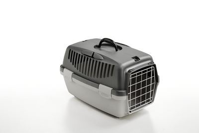 Stefanplast Gulliver 1 Small Pet Carrier With Metal Door - Grey