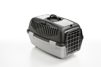 Stefanplast Gulliver 2 Medium Pet Carrier With Metal Door - Grey
