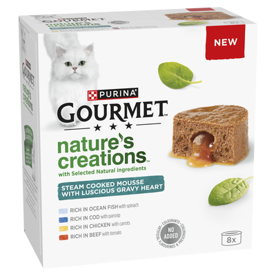 Gourmet Natures Creations Gravy Heart Ocean Fish MVP 8x85g