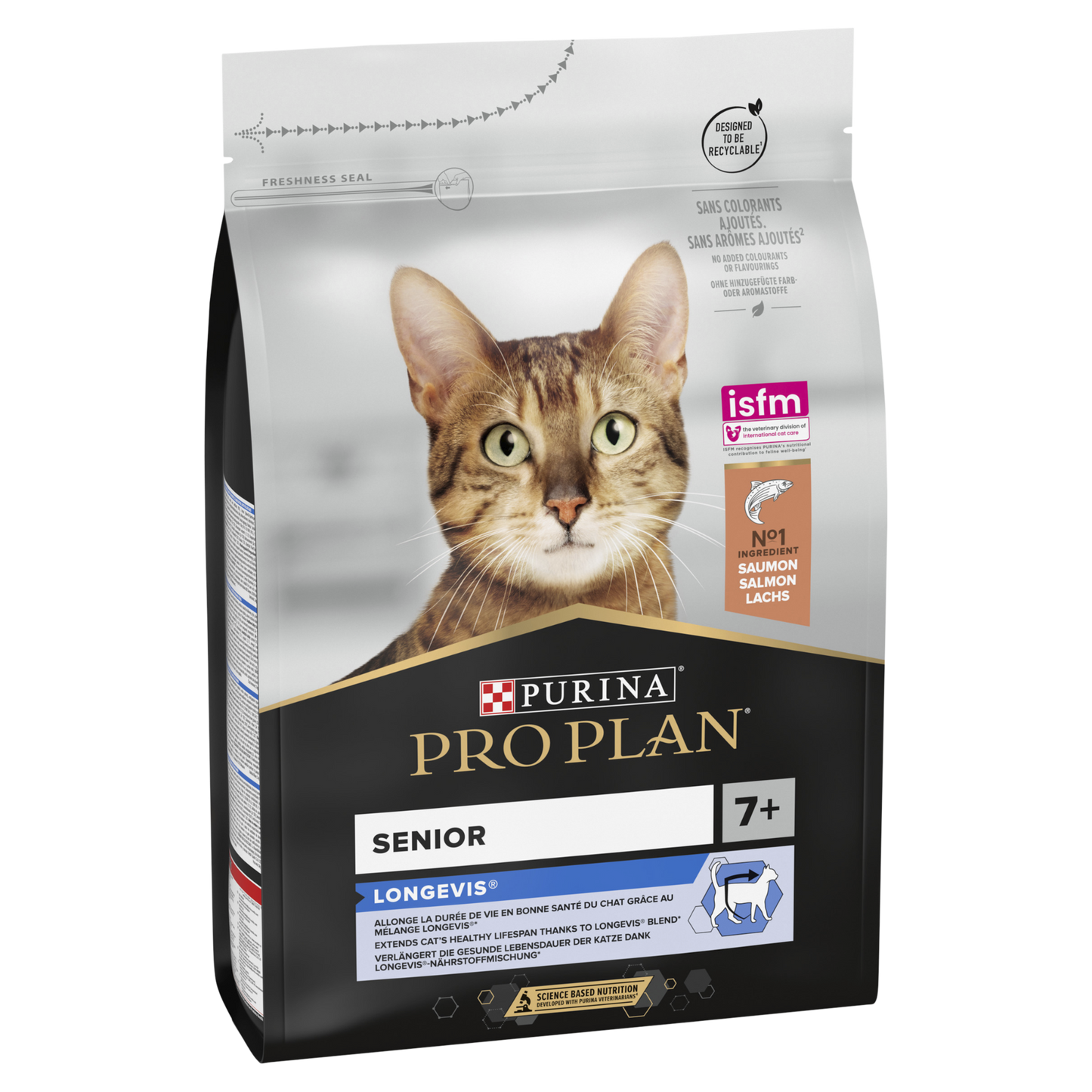 PRO PLAN Senior 7+ LONGEVIS® Rich in Salmon Dry Cat Food 3kg