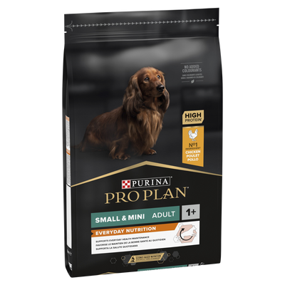 PRO PLAN Small & Mini Adult Everyday Nutrition Dry Dog Food with Chicken 7kg