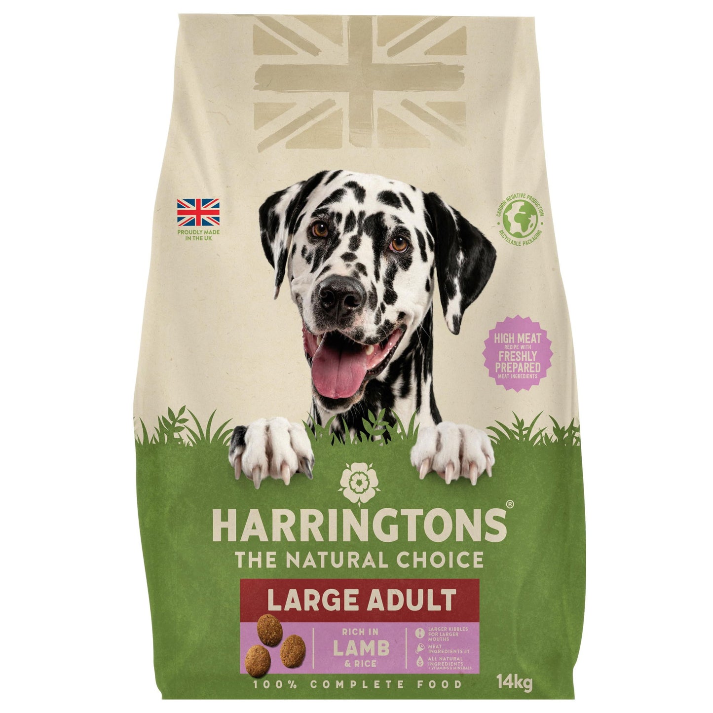 Harringtons Dog Large Breed Lamb 14kg