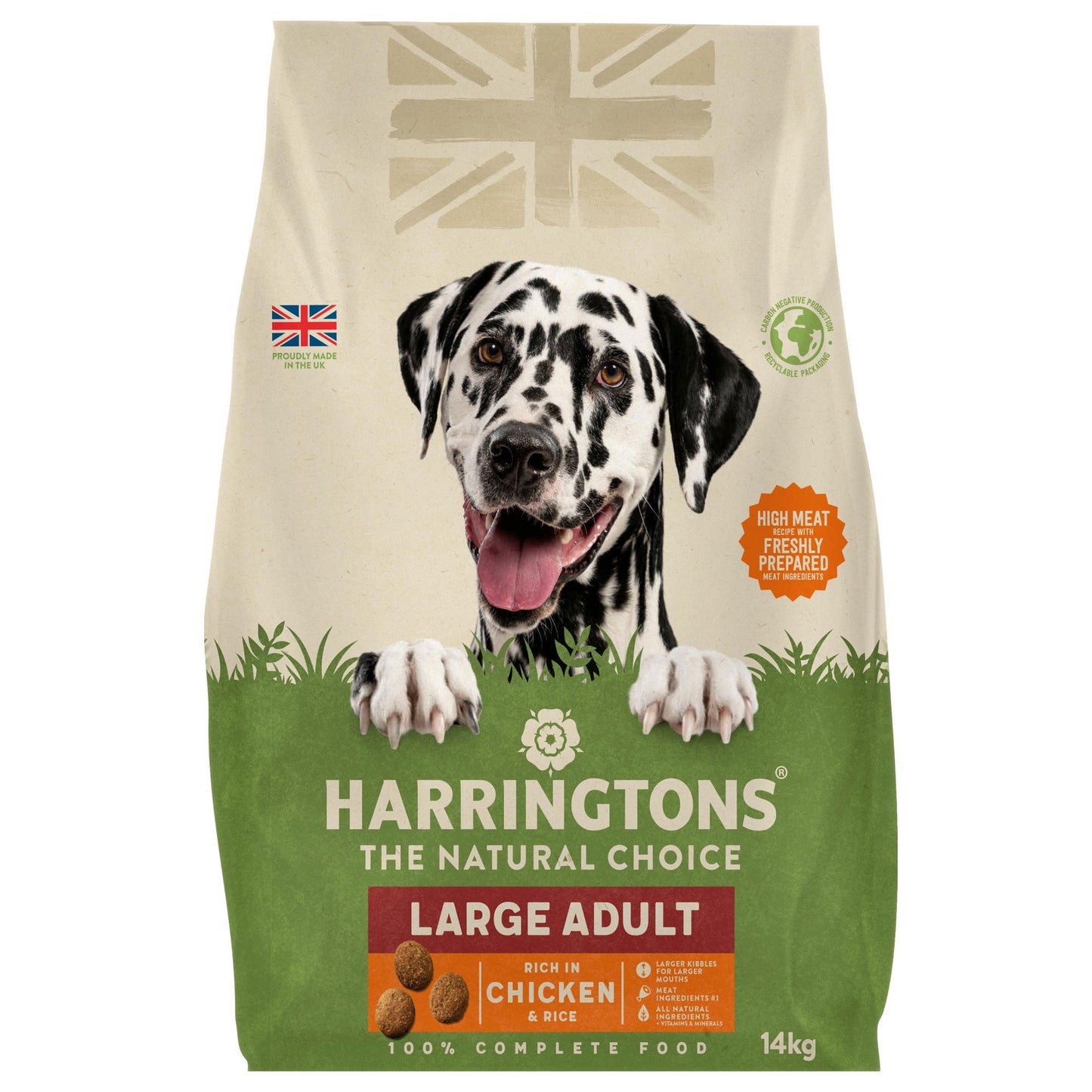 Harringtons Dog Large Breed Chicken 14kg