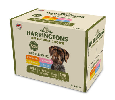 Harringtons Dog Wet Mixed Case 6x400g