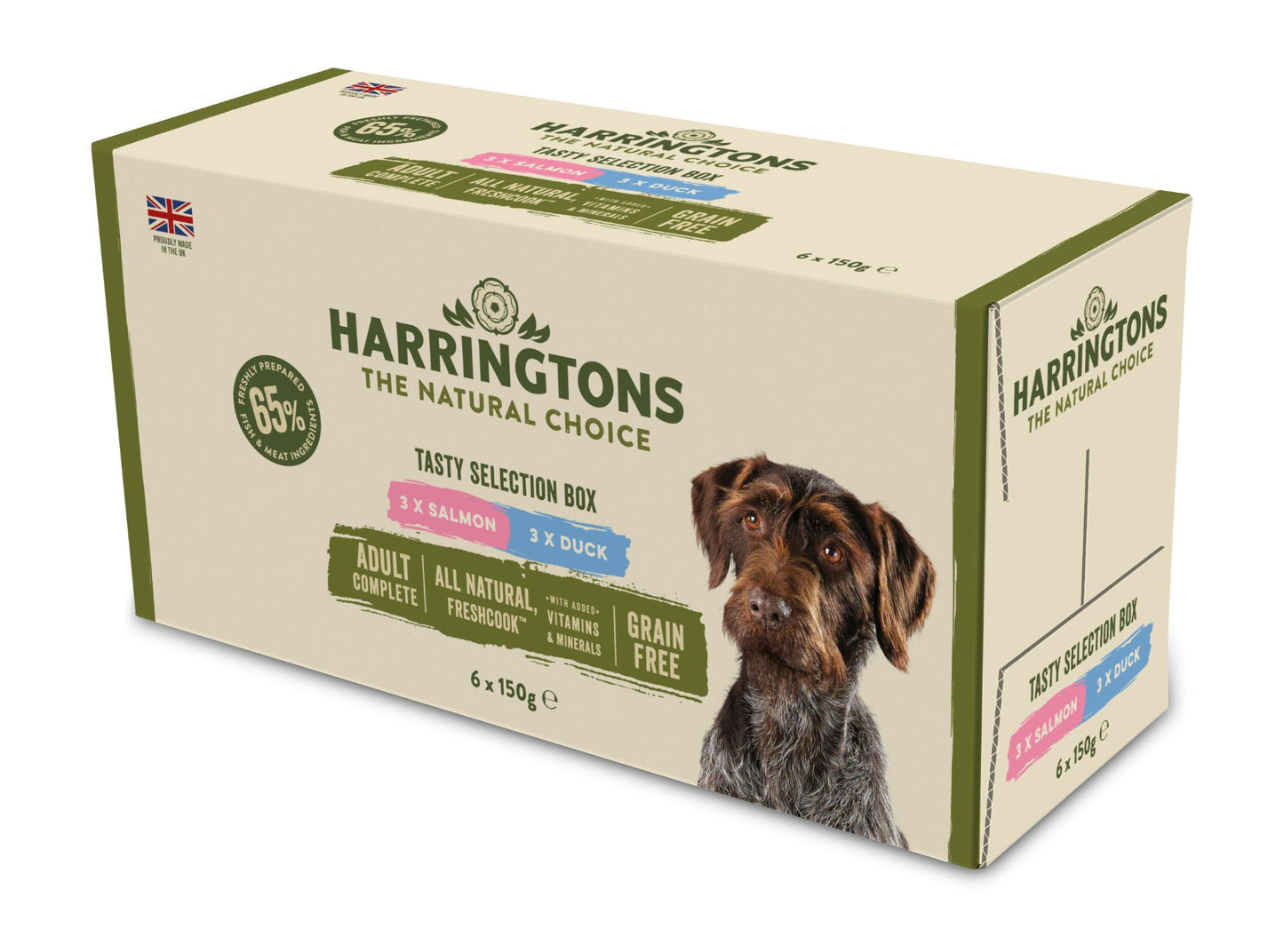 Harringtons Dog Wet Adult Tasty 6x150g
