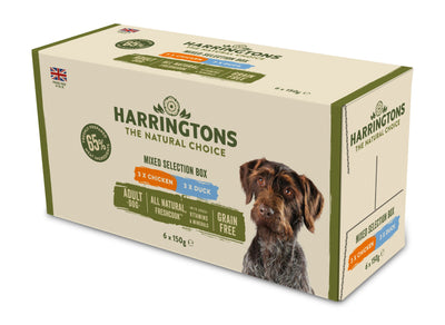 Harringtons Dog Wet Adult Mixed 6x150g