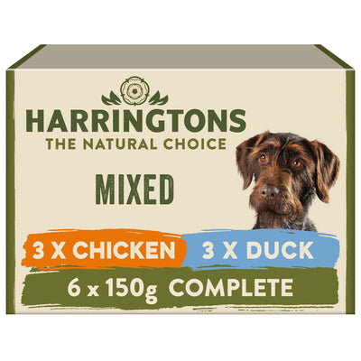 Harringtons Dog Wet Adult Mixed 6x150g
