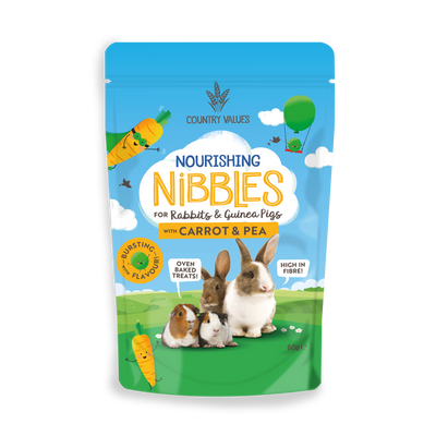 Country Values Carrot and Pea Treats 60g