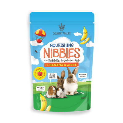 Country Values Banana and Apple Treats 60g