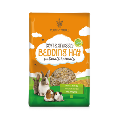 Country Values Soft and Snuggly Bedding Hay 1kg
