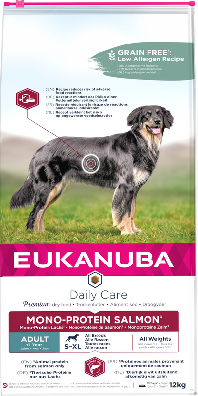 Eukanuba Mono Protein Salmon Adult 12kg