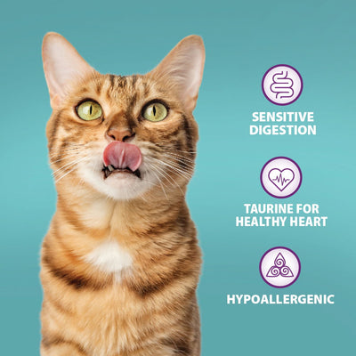 Burns Sensitive Grain Free Adult/Senior Dry Cat Food Duck & Potato 1.5kg