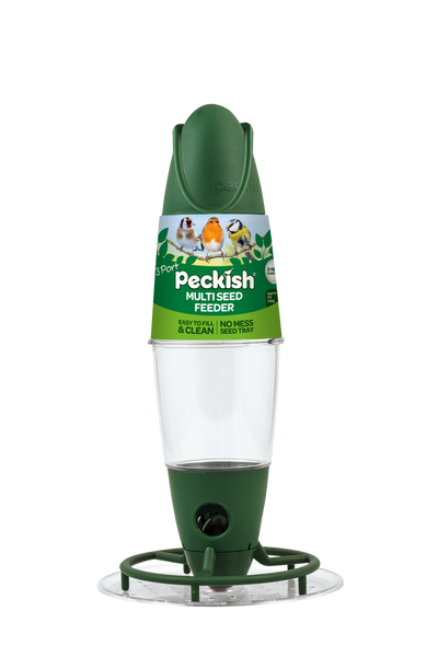 Peckish 3 Port Multi Seed Feeder (Wider Base)
