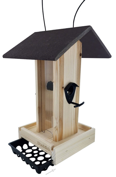 Peckish Woodland Feast Seed & Suet Cake Tower Feeder