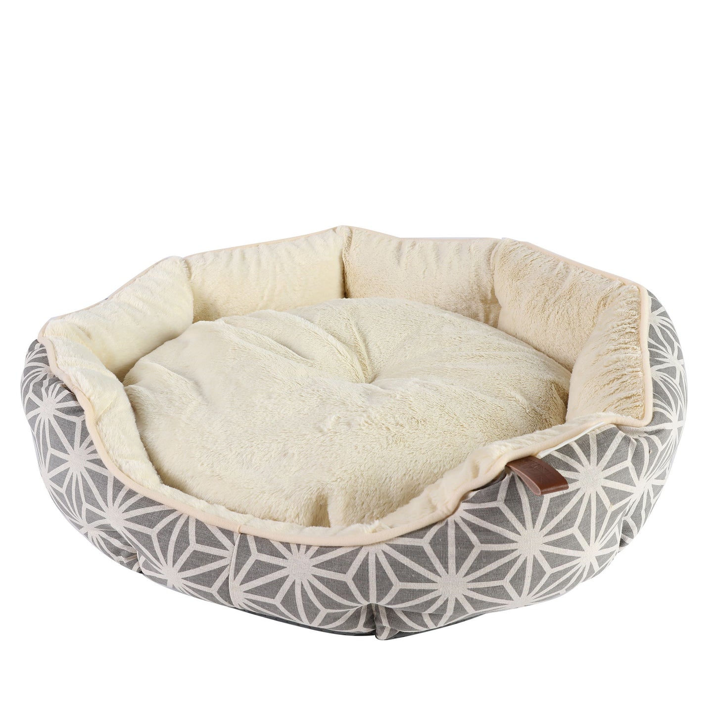 Geometric Cosy Bed Large