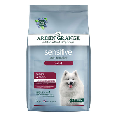 Arden Grange Sensitive Grain Free Adult Venison & Potato 12kg
