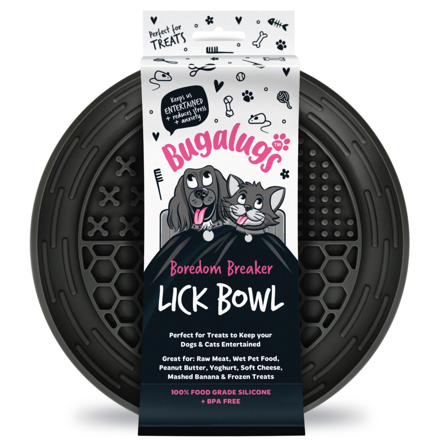 Lick Bowl (Euro Hanger) in SRP Black