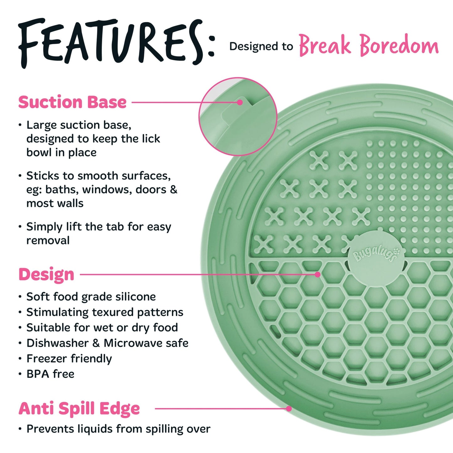 Lick Bowl (Euro Hanger) in SRP Green