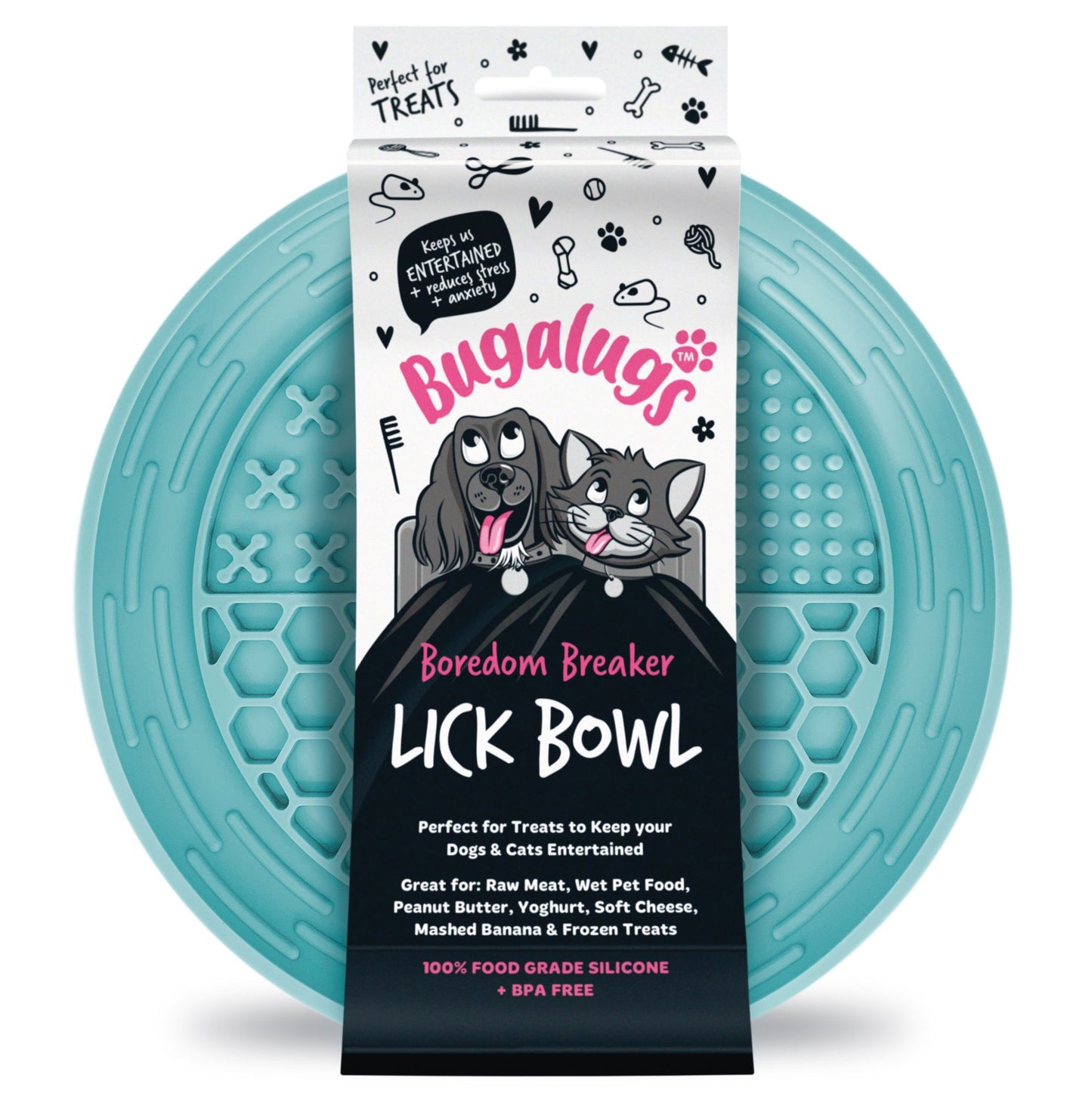 Lick Bowl (Euro Hanger) in SRP Blue
